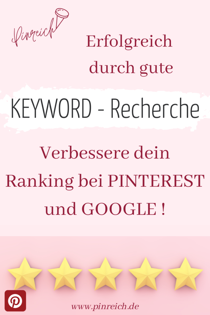 Erfolgreiche Keyword recherche und Suchmaschinenoptimierung